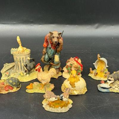 (10) Lowell Davis Schmid Border Fine Arts Figurines
