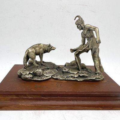 Polland “Uneasy Truce” Special Event Edition 1991 Chillmark Fine Pewter
