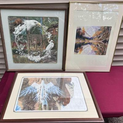 (3) Bev Doolittle Numbered Prints
