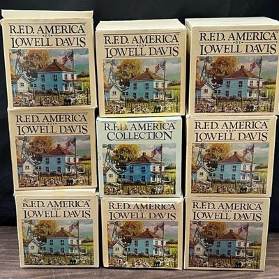 Lowell Davis Figurines in BoxesLowell Davis