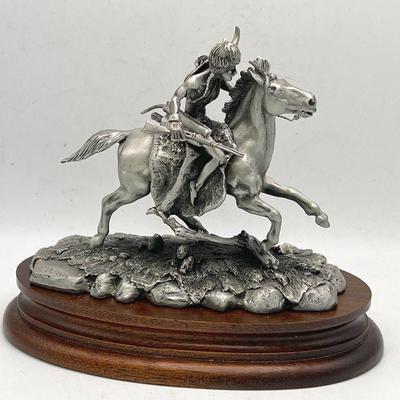 Renegade 1989 Chillmark Polland Fine Pewter Sculpture
