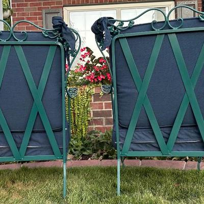 Woodard Acorn Pattern Outdoor Chairs