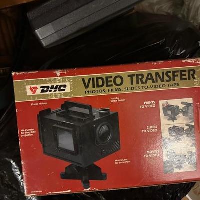 AMBICO All-In-One Video Transfer System Model V-0652 Photos Film Slides To Video