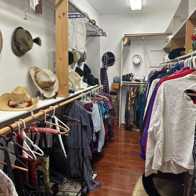 Women's Shirts/ Jackets/ Skirts/ Dresses (Size Small - Medium/Large)/ Hats