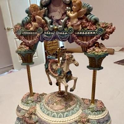 Carousel Horse Music Box “ The Carousel Waltz”