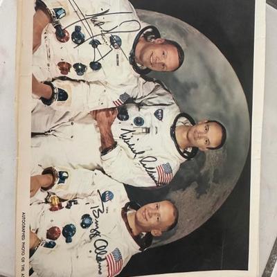 Autographed Astronaut Memorabilia 