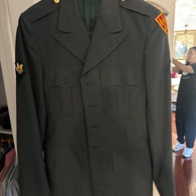 Army Mens Suit Set