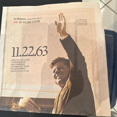 JFK News Paper 