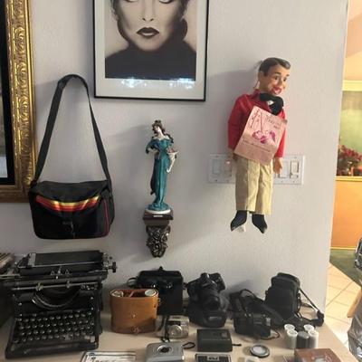 Underwood 6-11 Vintage 1936 Manual Standard Typewriter -

Vintage 1967 Ricky Little Ventriloquist Dummy 