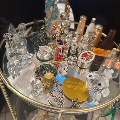 SWAROVSKI CRYSTAL FIGURINES ANIMALS 