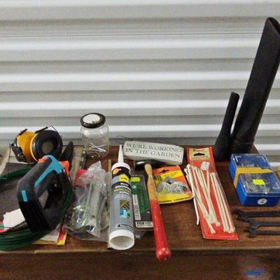 FTH107-Assortment Of Tools And Miscellaneous Items