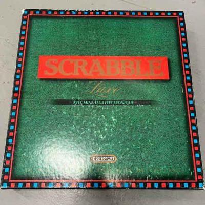 FTH222- Vintage Scrabble Luxe Game France Edition 