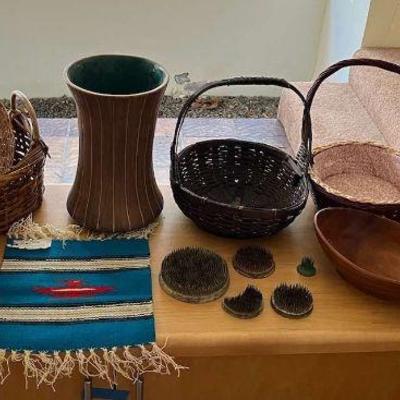 FTH505 Baskets, Metal Flower Frogs & More!