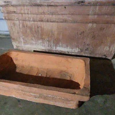 FTH131 - Rectangular Terra Cotta Planter Boxes s (2)