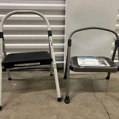 FTH341- (2) Folding (1) Step Stools