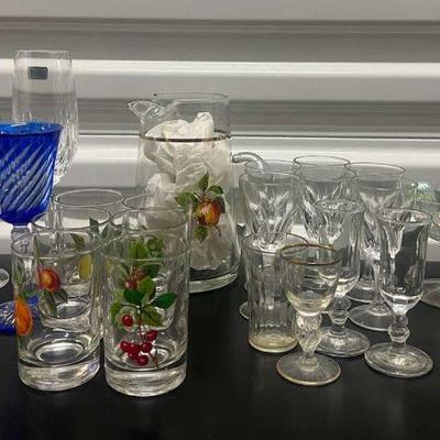 FTH333- Assorted Crystal ware And Glassware