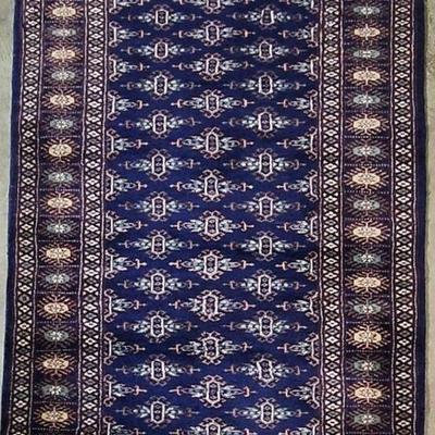 FTH118 - Vintage High Quality Fine 100% Silk Persian Prayer Hand Woven Rug #5