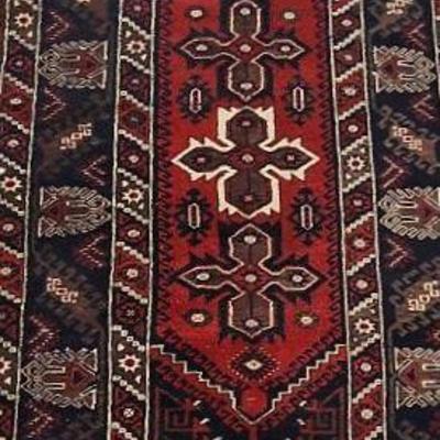 FTH117 - Vintage High Quality Fine 100% Silk Persian Prayer Hand Woven Rug #4