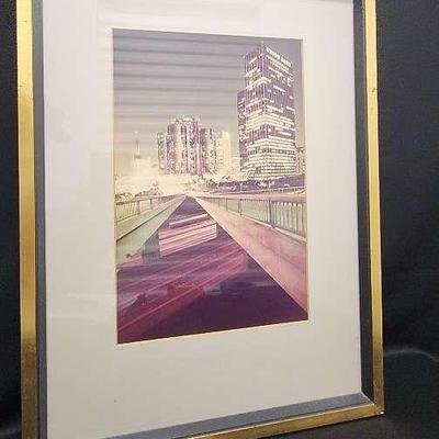 FTH157 - Union Bank/Bonaventure Hotel Framed Photograph