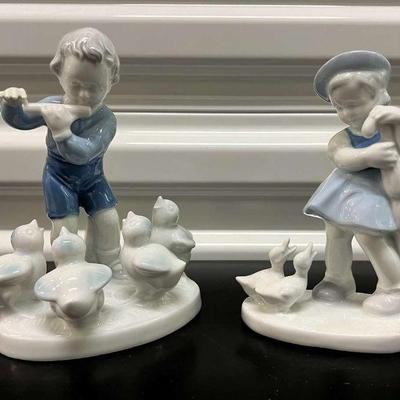 FTH332- Vintage Gerold Porcelain Figurines