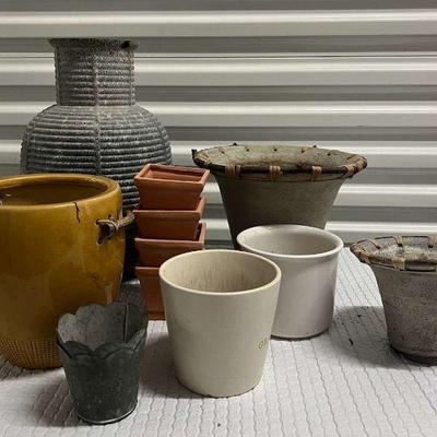 FTH186- Various Planter Pots 