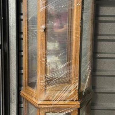 FTH305- Wooden Curio Display Cabinet 