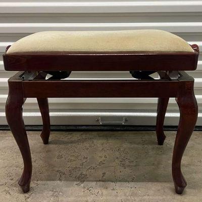 FTH310- Vintage Discacciati Erminio Figlio Piano Bench 