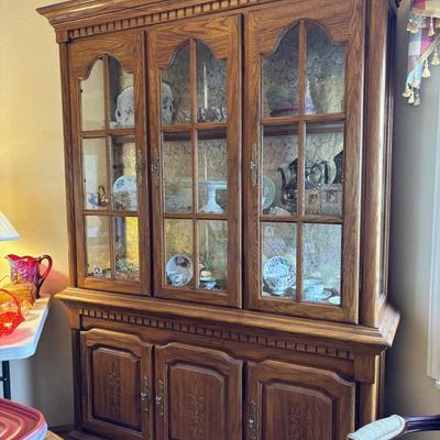 China Hutch Display Case