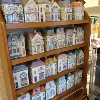 Lenox spice village complete set 
