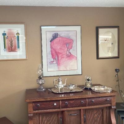 Signed Gorman print