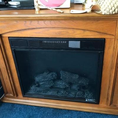 electric fireplace $50
37 X 12 X 28"