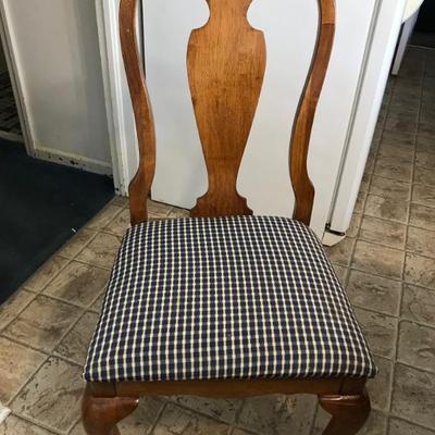 Queen Anne chair $35
2 available