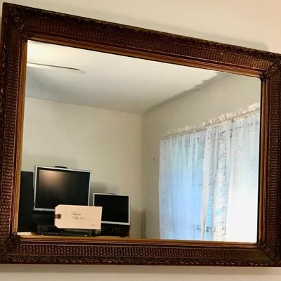 mirror 32 1/2 X 25 1/2 $65