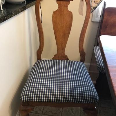 Queen Anne chair $35
2 available