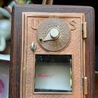 US Postal Service mailbox piggy bank 