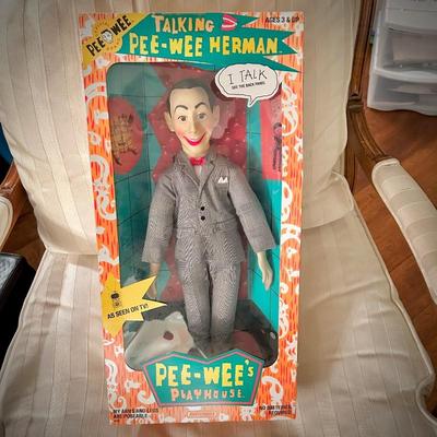 Vintage 1980s Talking Pee Wee Herman