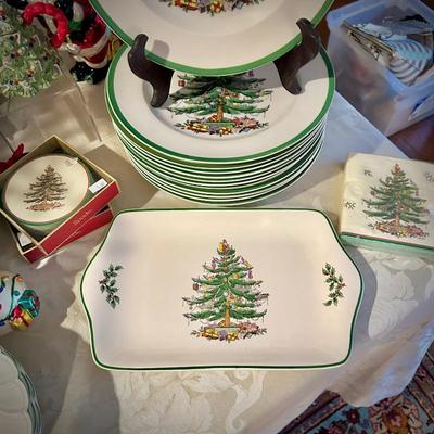 Spode "Christmas Tree" china