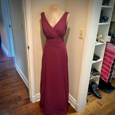 David's Bridal gown