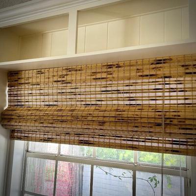All blinds, draperies, and rods are for sale