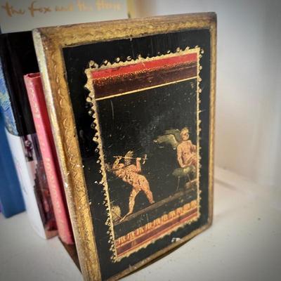 Vintage Italian book ends