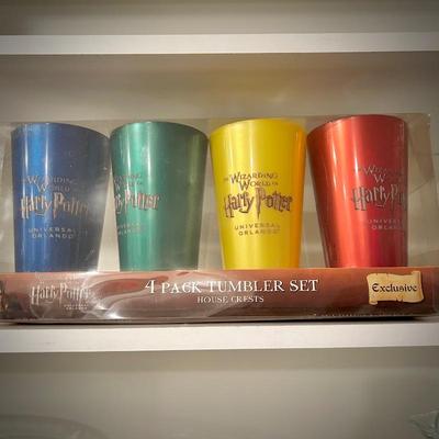Harry Potter tumblers - new in original packaging