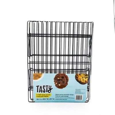 Tasty 3-Tier Non Stick Cooling Rack