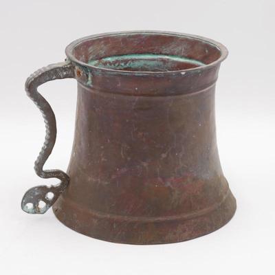 Large Copper Pitcher