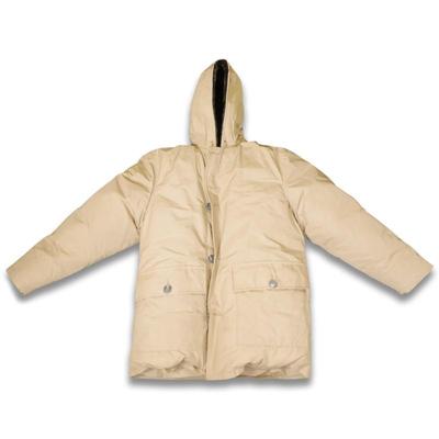 Eddie Bauer Goose Down Hooded Jacket Men's Size Large