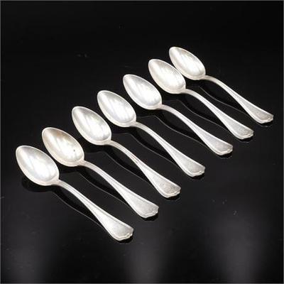 Sterling Silver Hess & Culbertson Spoons (Set of 7)