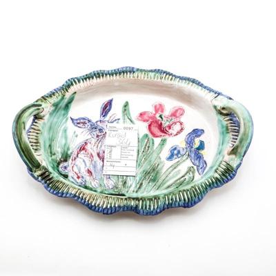 Art Pottery Plate By Roberta Dallimonti