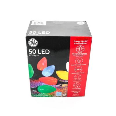 General Electric C9 LED Christmas Lights #1900371