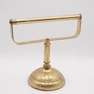 Vintage Brass Towel Stand