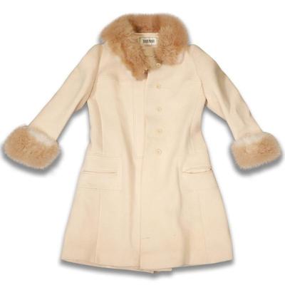 1960's Joseph Magnin Fur Collar Coat
