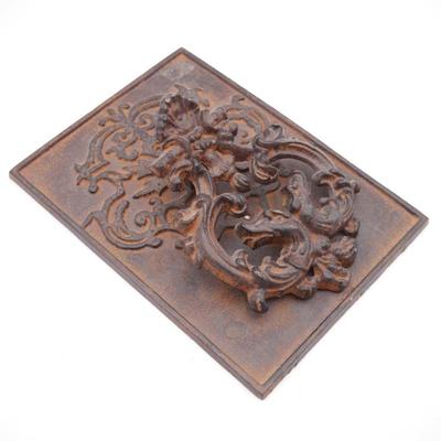 Ornate Cast Iron Door Knocker